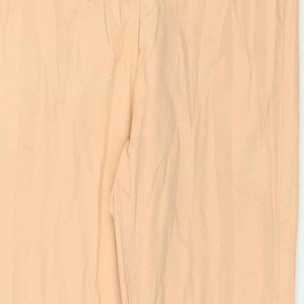 Womens UK Size 8 Marks and Spencer Regular Fit Skinny Orange Jeans