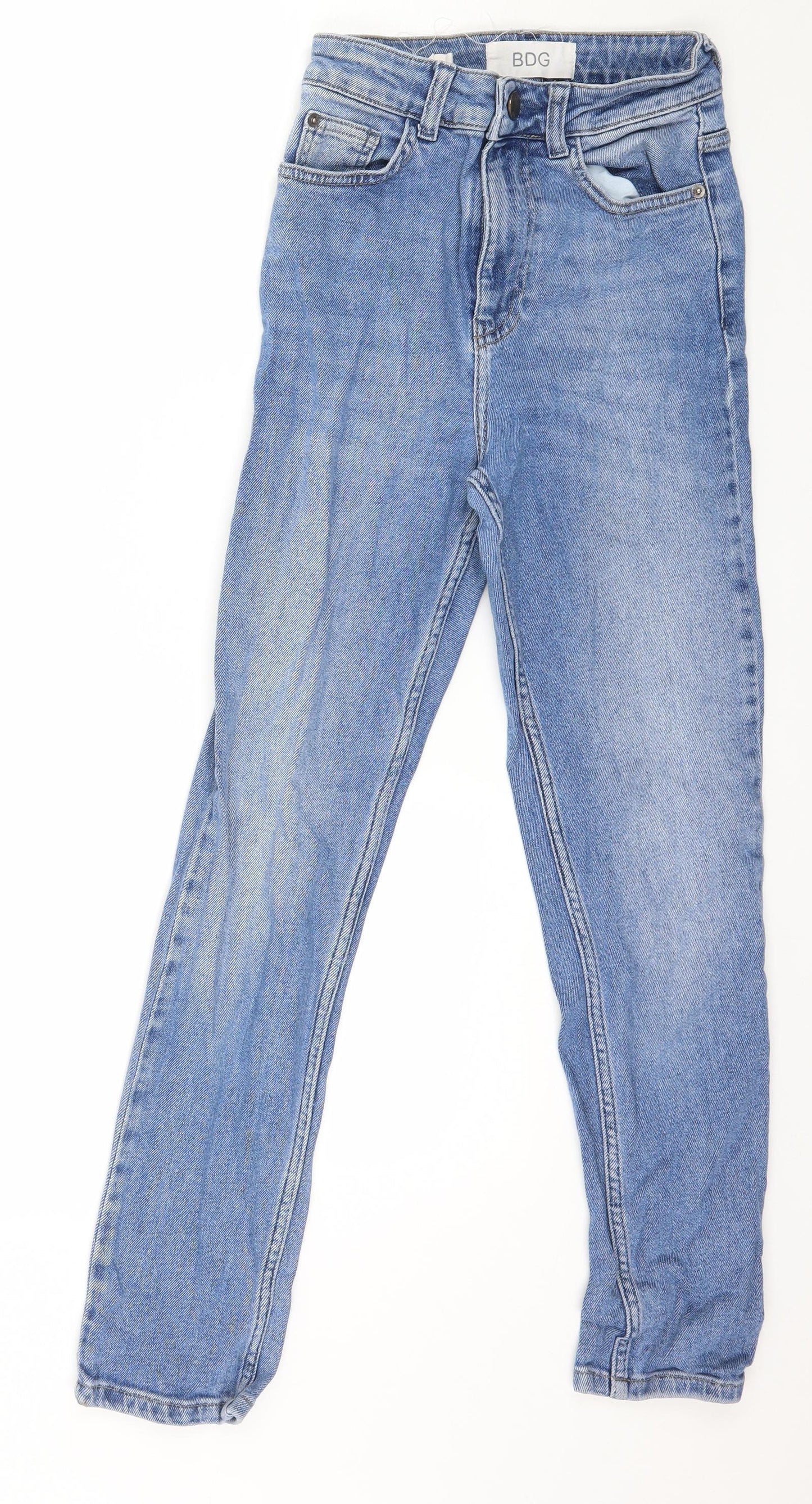 BDG Womens Blue  Denim Skinny Jeans Size 24 in L32 in