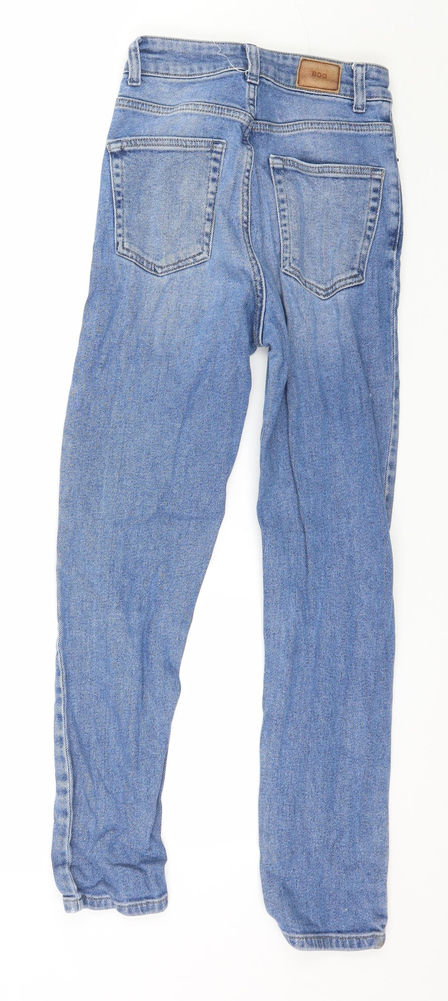 BDG Womens Blue  Denim Skinny Jeans Size 24 in L32 in