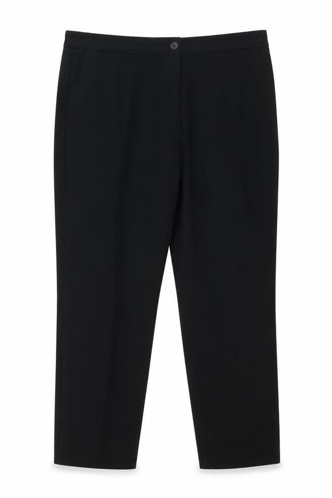 Womens UK Size 18 Isle Regular Fit  Black Trousers