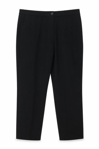 Womens UK Size 18 Isle Regular Fit  Black Trousers