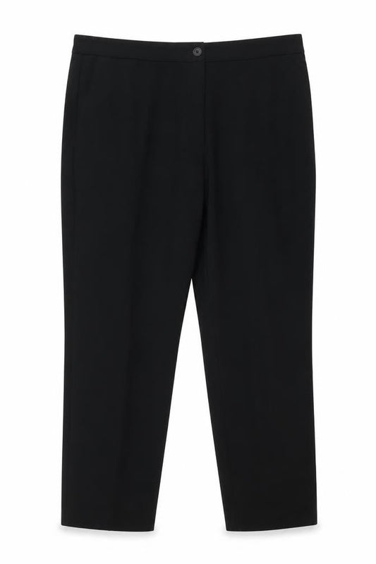 Womens UK Size 18 Isle Regular Fit  Black Trousers