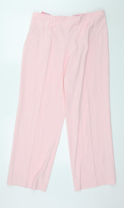 Womens UK Size 36 in Preworn Regular Fit  Pink Trousers
