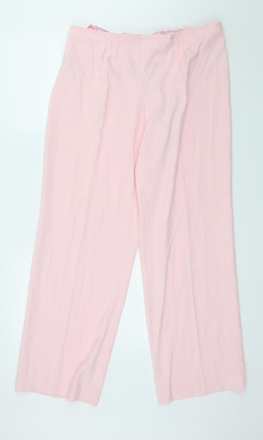 Womens UK Size 36 in Preworn Regular Fit  Pink Trousers