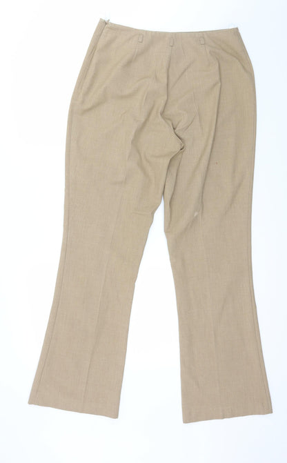 Womens UK Size 14 Klass Regular Fit  Brown Trousers