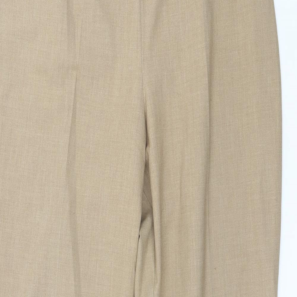 Womens UK Size 14 Klass Regular Fit  Brown Trousers