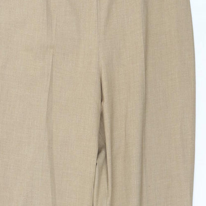 Womens UK Size 14 Klass Regular Fit  Brown Trousers