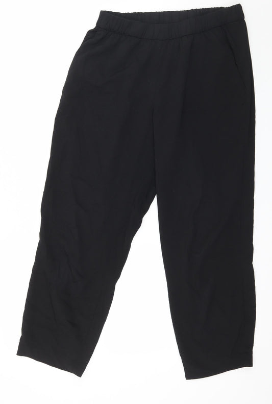 Womens UK Size 12 H&M Regular Fit  Pink Trousers
