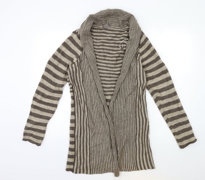Womens UK Size M Cocogio Beige Cardigan Jumper