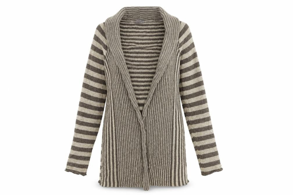 Womens UK Size M Cocogio Beige Cardigan Jumper