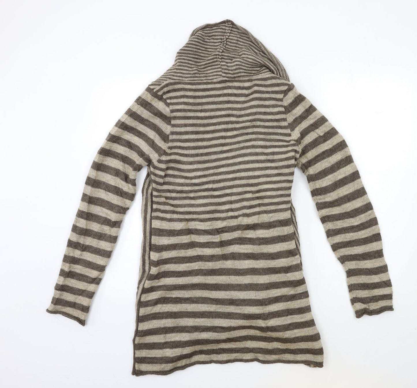 Womens UK Size M Cocogio Beige Cardigan Jumper