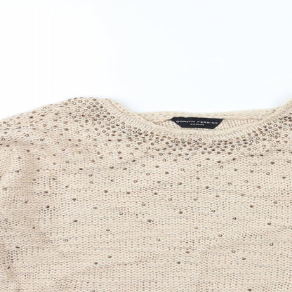 Womens UK Size 10 Dorothy Perkins Pink Pullover Jumper