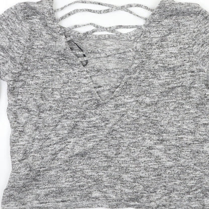 Womens UK Size M H&M Grey Pullover Jumper