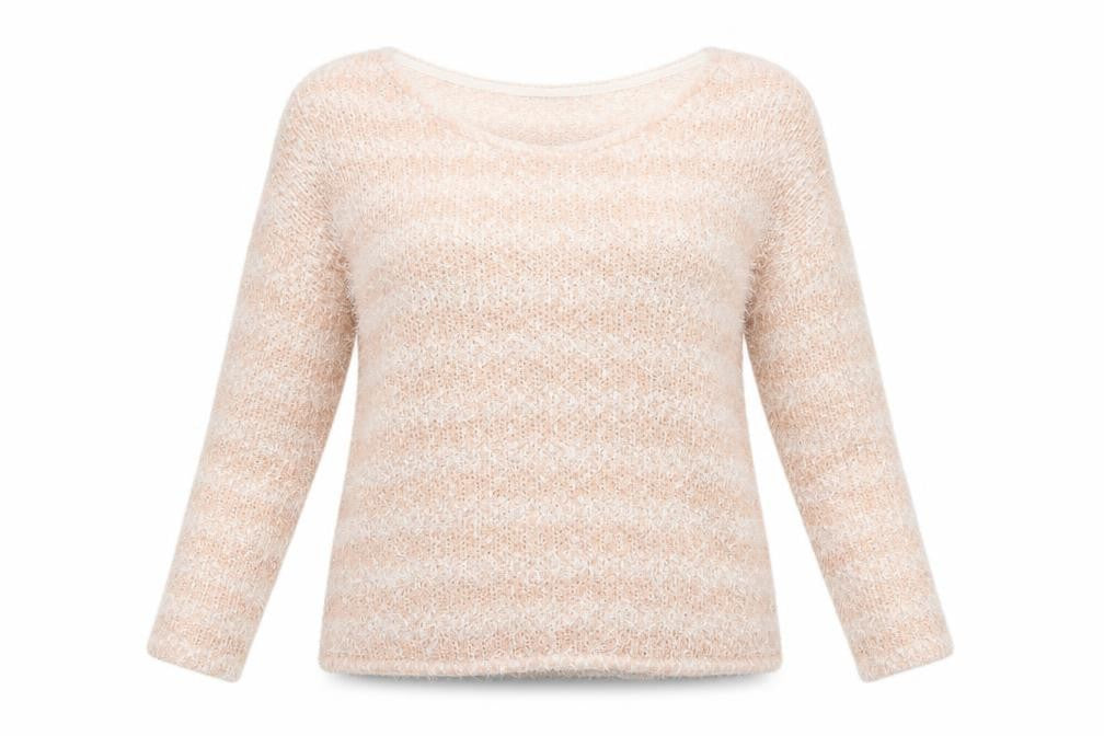 Womens UK Size M H&M Pink Pullover Jumper