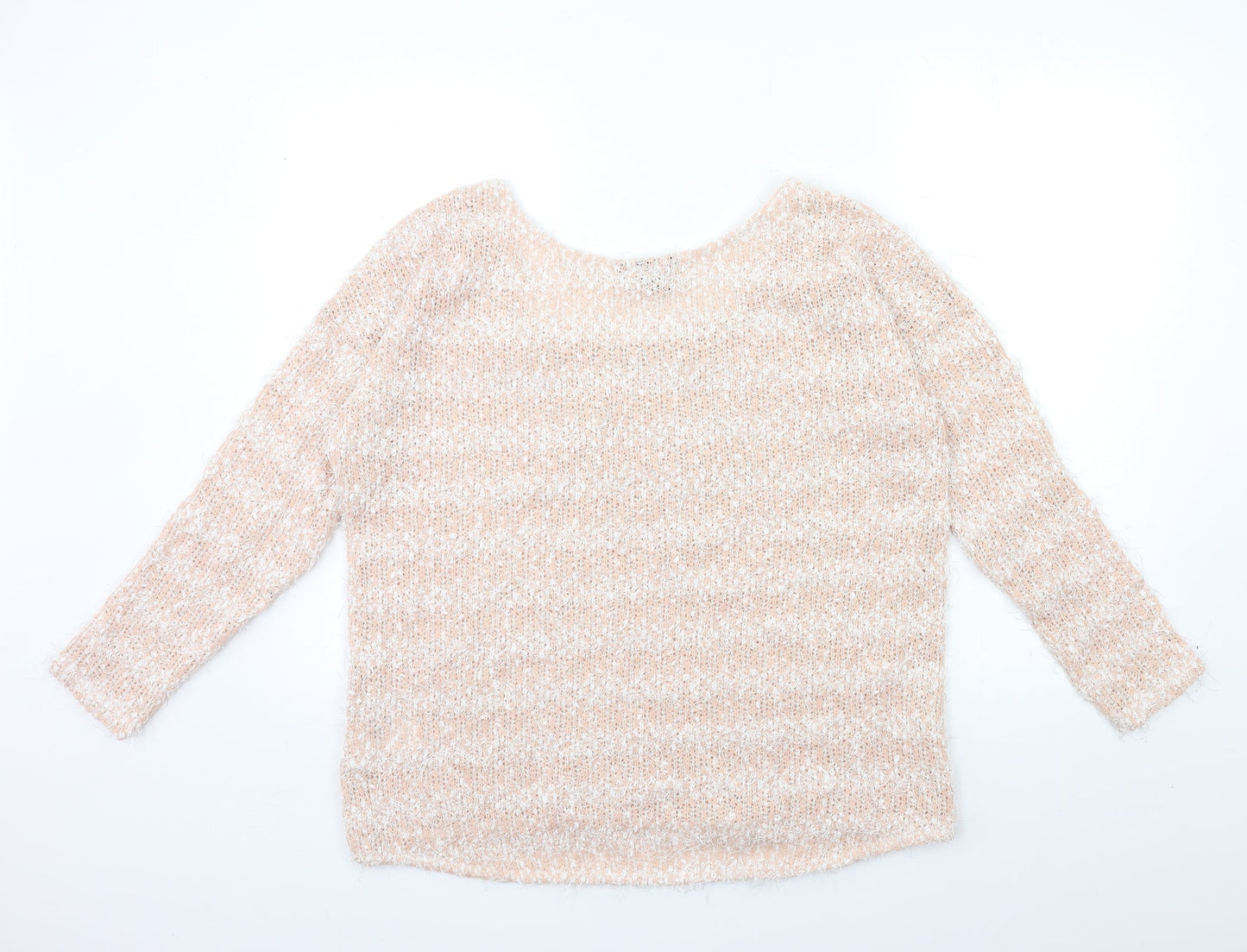 Womens UK Size M H&M Pink Pullover Jumper