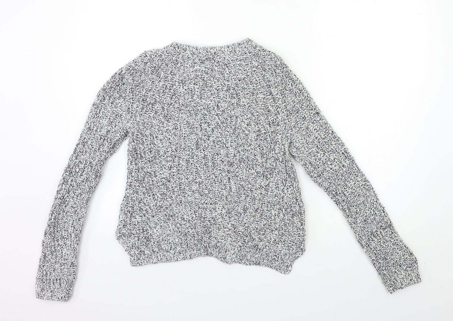 Womens UK Size S H&M White Pullover Jumper