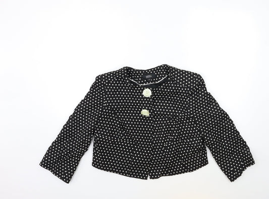 Womens UK Size 12 Marks and Spencer Black Jacket
