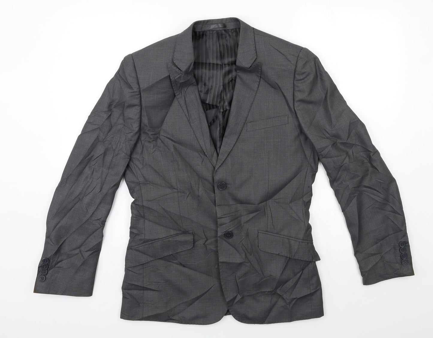 Mens UK Size 36 Butler & Webb Regular Grey Suit Jacket