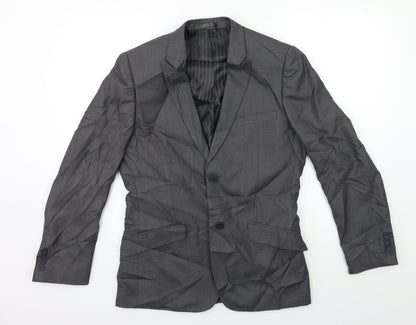 Mens UK Size 36 Butler & Webb Regular Grey Suit Jacket