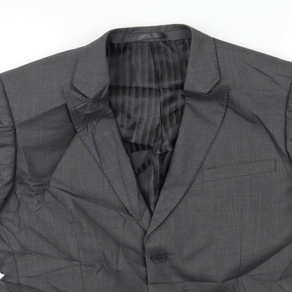 Mens UK Size 36 Butler & Webb Regular Grey Suit Jacket