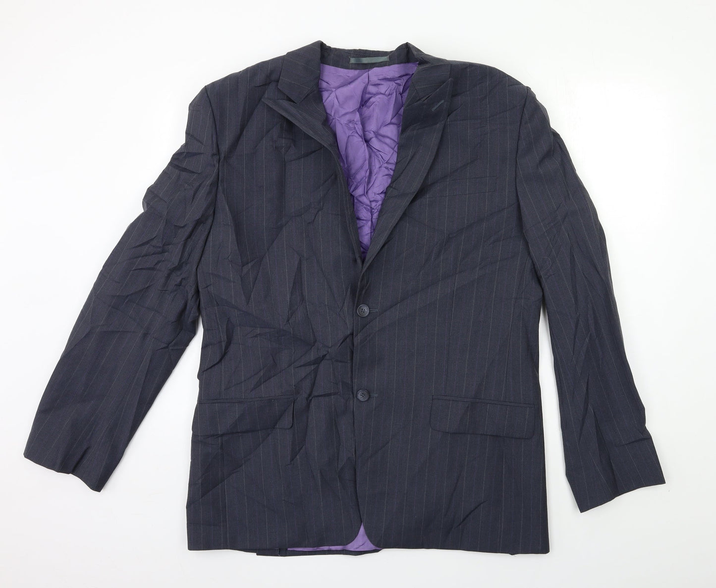 Mens UK Size 42 French Connection Regular Grey Suit Jacket