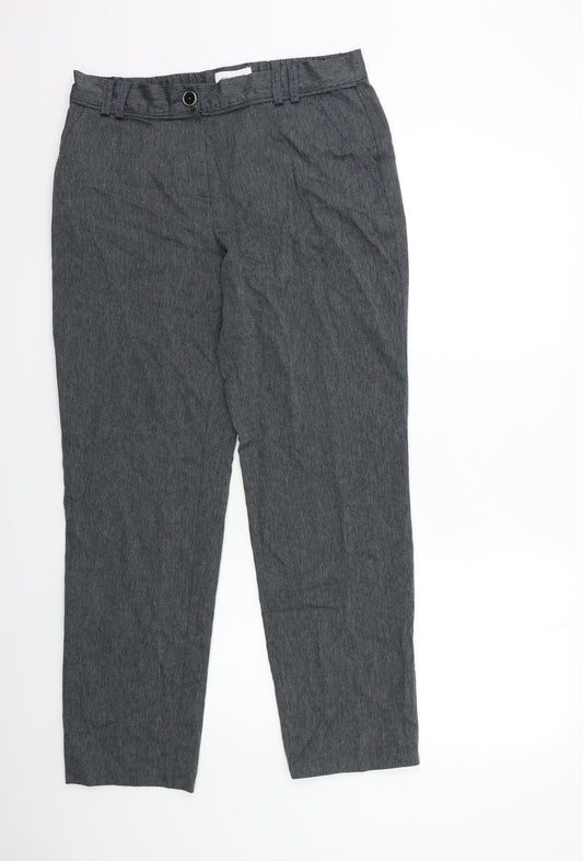 Classic Womens Grey   Trousers  Size 14 L30 in