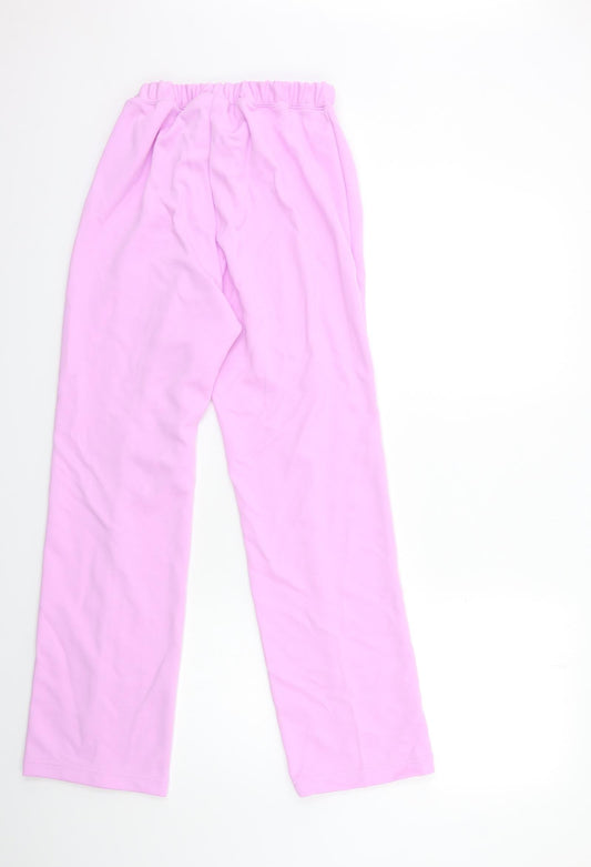 Womens UK Size 10 Damart Regular Fit  Purple Trousers
