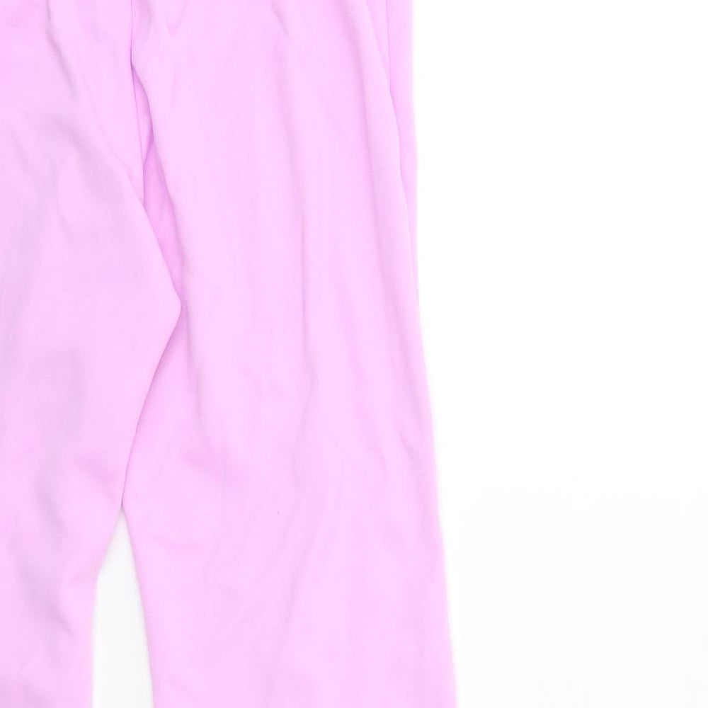 Womens UK Size 10 Damart Regular Fit  Purple Trousers