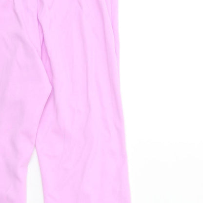 Womens UK Size 10 Damart Regular Fit  Purple Trousers