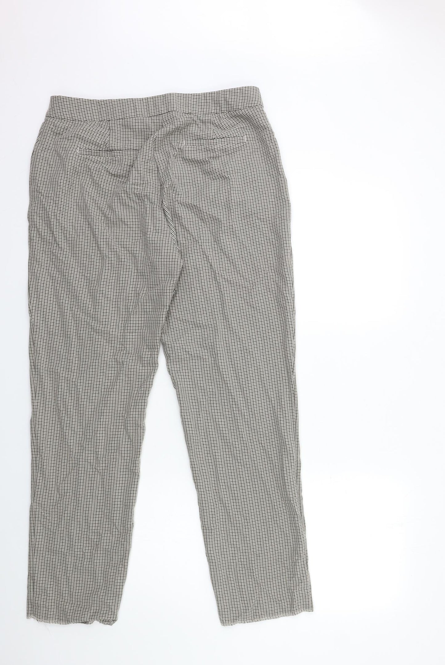 Womens UK Size 14 Marks and Spencer Regular Fit  Beige Trousers