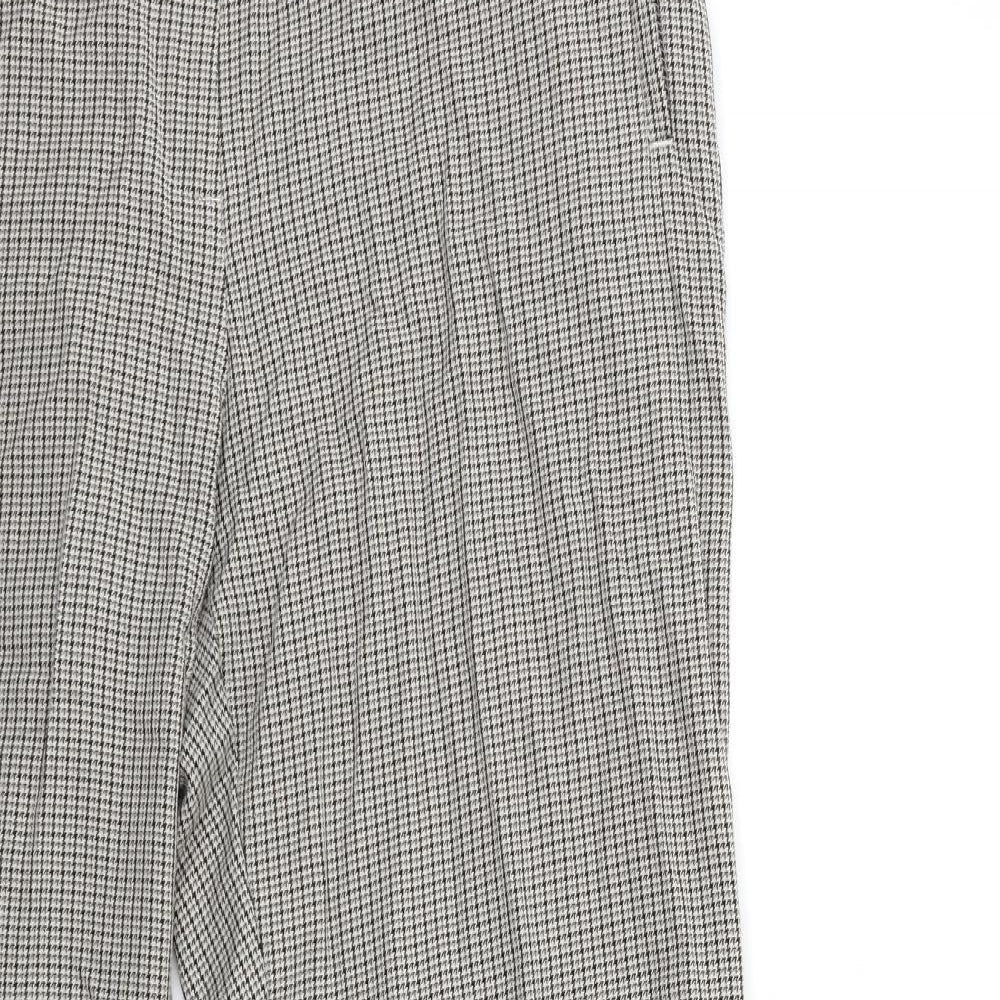 Womens UK Size 14 Marks and Spencer Regular Fit  Beige Trousers