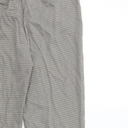 Womens UK Size 14 Marks and Spencer Regular Fit  Beige Trousers