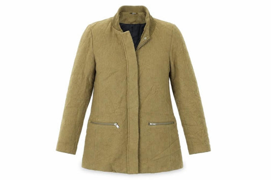 Womens UK Size 12 H&M Beige Overcoat