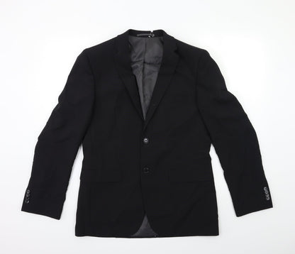 Mens UK Size 38 Taylor & Wright Regular Black Suit Jacket