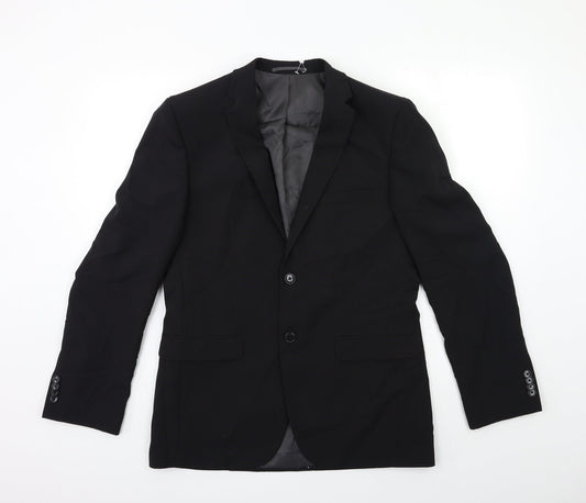 Mens UK Size 38 Taylor & Wright Regular Black Suit Jacket