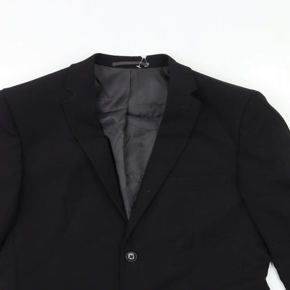 Mens UK Size 38 Taylor & Wright Regular Black Suit Jacket