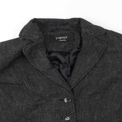 Papaya Womens Grey   Jacket  Size 14
