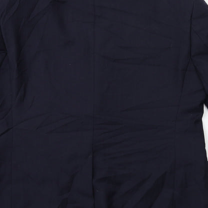 Mens UK Size 42 Marks and Spencer Regular Blue Suit Jacket