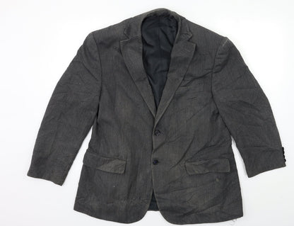 Mens UK Size 40 Marks and Spencer Regular Grey Suit Jacket