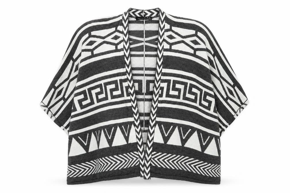 Womens UK Size 12 Atmosphere Grey Cardigan Jumper