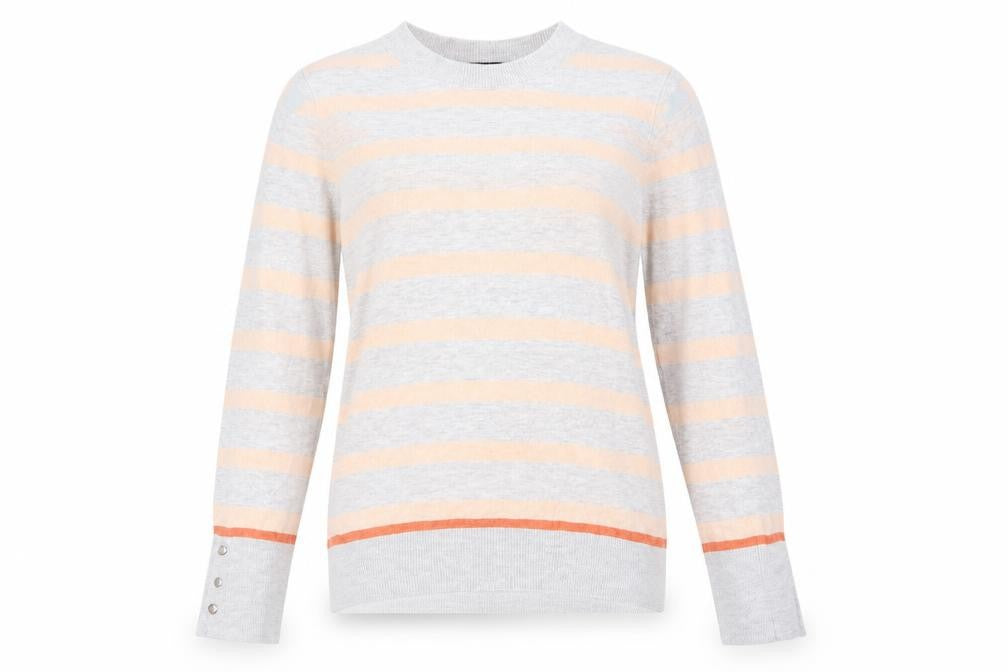 Womens UK Size 10 F&F Grey Pullover Jumper
