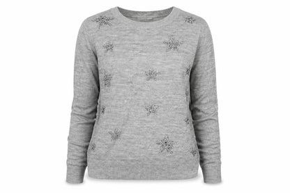 Womens UK Size S Marks and Spencer Grey Pullover Jumper