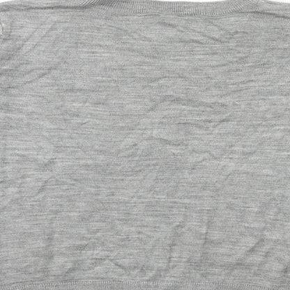 Womens UK Size S Marks and Spencer Grey Pullover Jumper