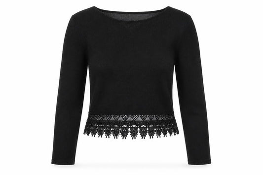 Womens UK Size XS Divided Black Basic T-Shirt