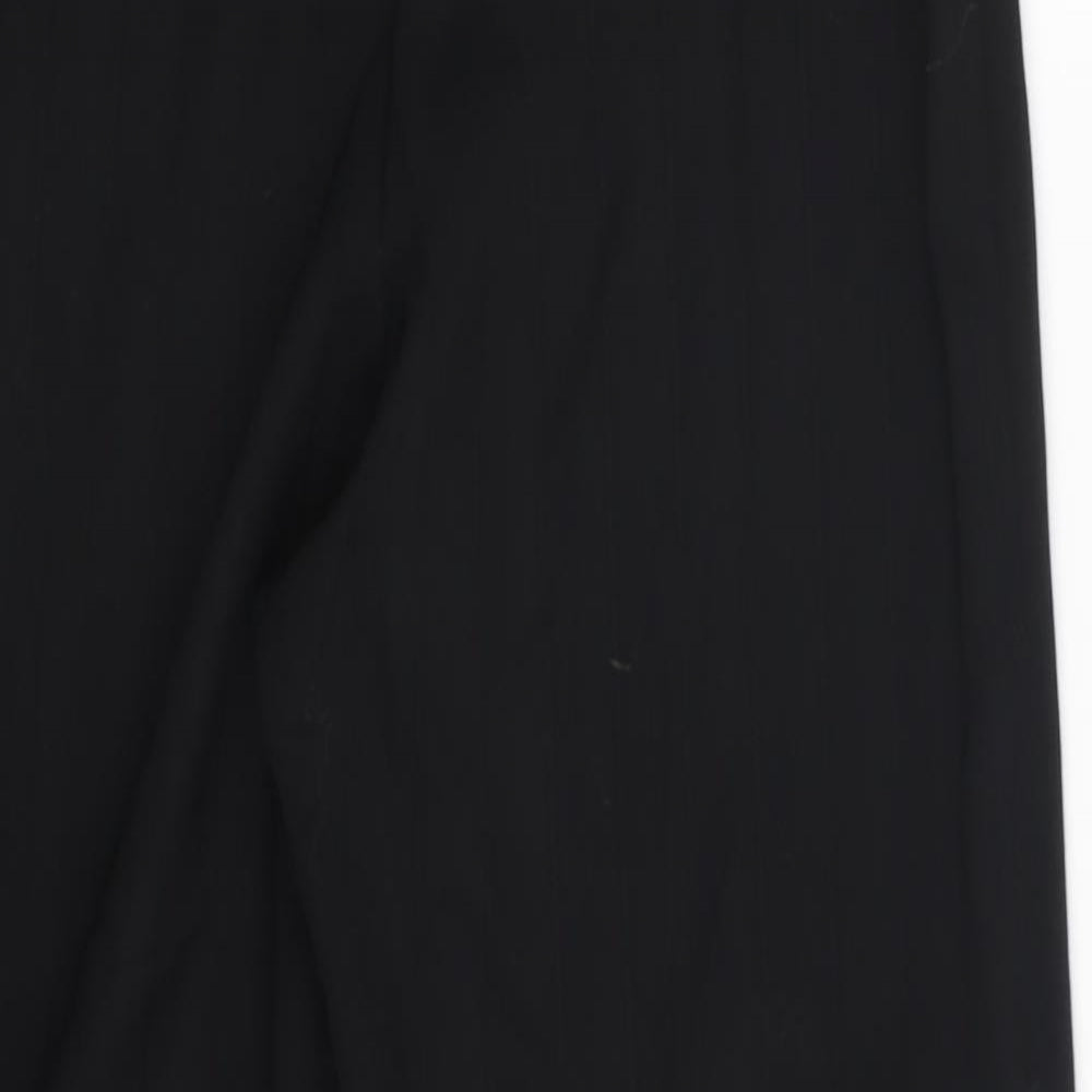 Rome Womens Black Striped  Trousers  One Size L26 in
