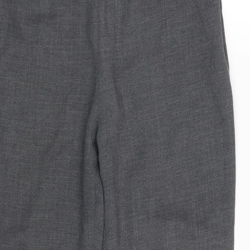 Womens UK Size 12 M&S Regular Fit  Grey Trousers