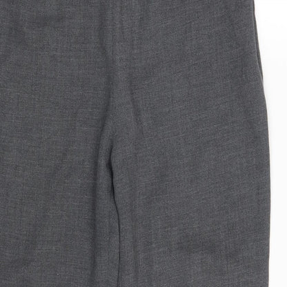 Womens UK Size 12 M&S Regular Fit  Grey Trousers