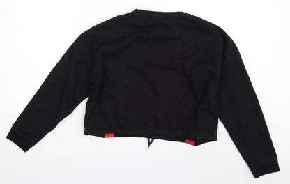 Primark Girls Black   Pullover Sweatshirt Size 14-15 Years  - Brooklyn