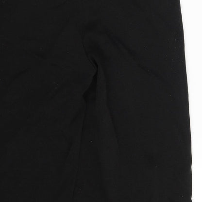 Selected Womens Black   Cut-Off Shorts Size 8