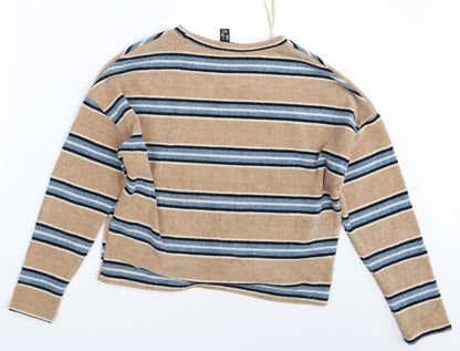 Womens UK Size S New Look Multicoloured Pullover Jumper
